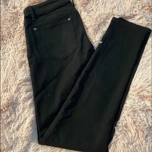 DL1961 Black Smart Denim Emma Power Legging